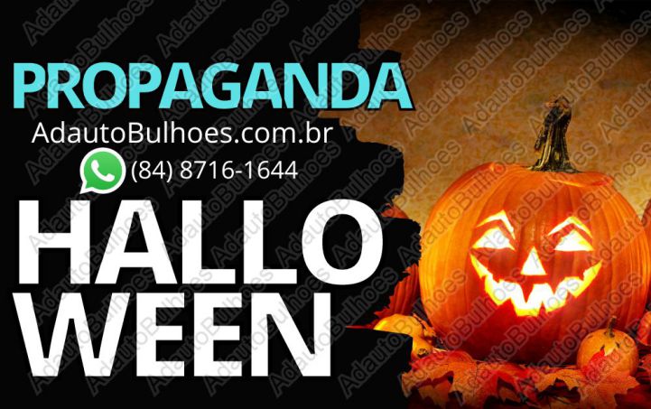 Abertura e Chamada para Festa de Halloween Voz Assustadora