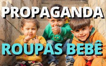 Propaganda Loja Roupas de Bebês e Moda Infantil Crianças Propaganda Loja Roupas de Bebês e Moda Infantil Crianças